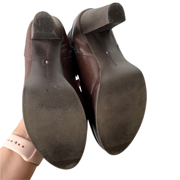 NWOT Tommy Hilfiger Megan Suede Leather Riding Equestrian Boots Size 8.5 - Picture 9 of 12